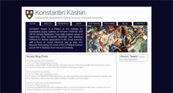 Desktop Screenshot of konstantinkashin.com